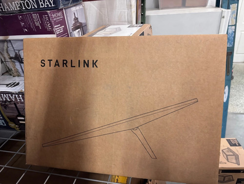 Starlink satellite dish - starlink, kit