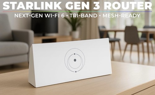 Starlink gen router fi 6 - wi-fi,